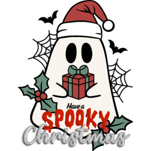 Christmas Ghost - Christmas Sticker