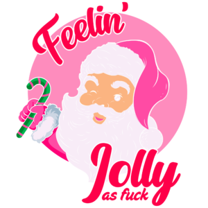 Feelin' Jolly - Christmas Sticker