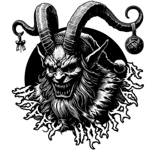 Krampus - Christmas Sticker