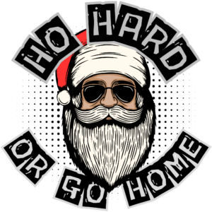 Ho Hard - Christmas Sticker