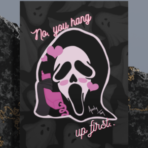 Ghost Face - Art Print