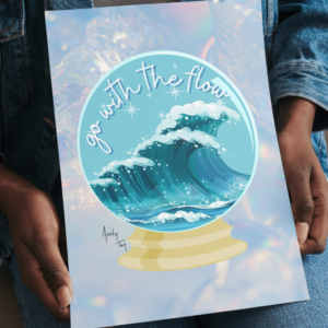Go With The Flow - Art Print