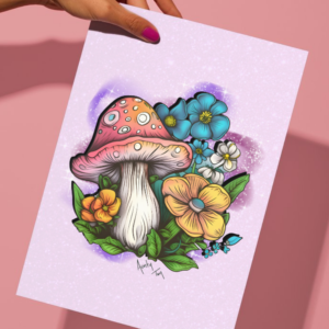 Magic Mushroom - Art Print