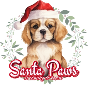 Santa Paws - Christmas Sticker