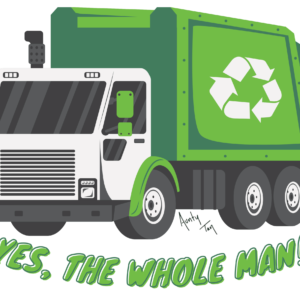 Garbage Man - Sticker