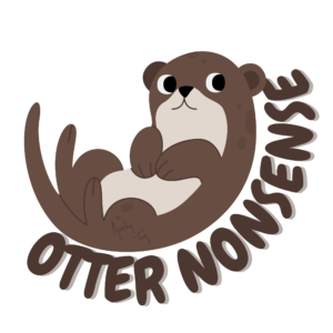 Otter Nonsense - Sticker
