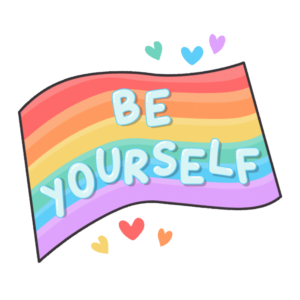 Be Yourself - Sticker